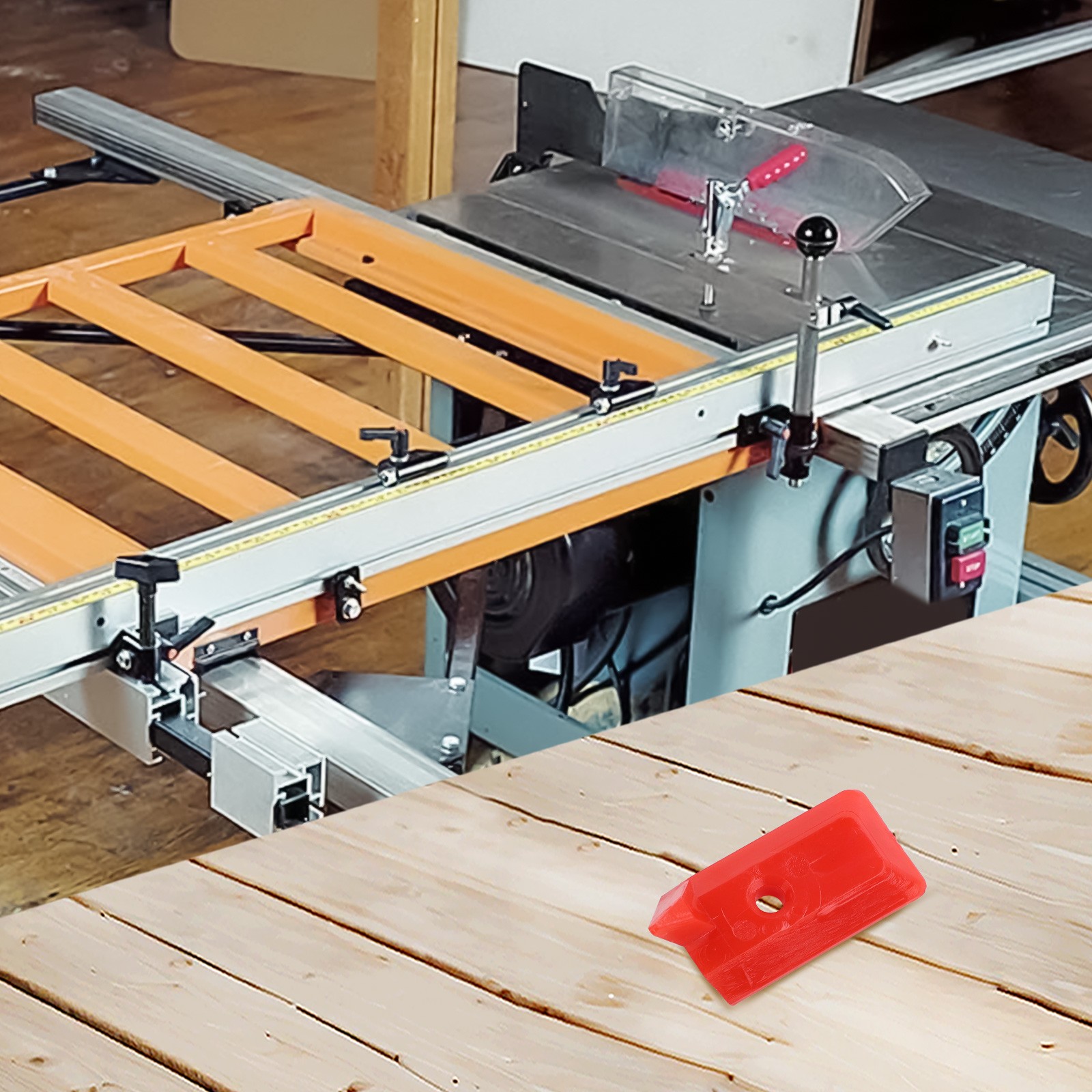 Sliding Table Saw Ruler Table Saw Accessory Plastic Material Positioning Tool - Picture 55 of 63