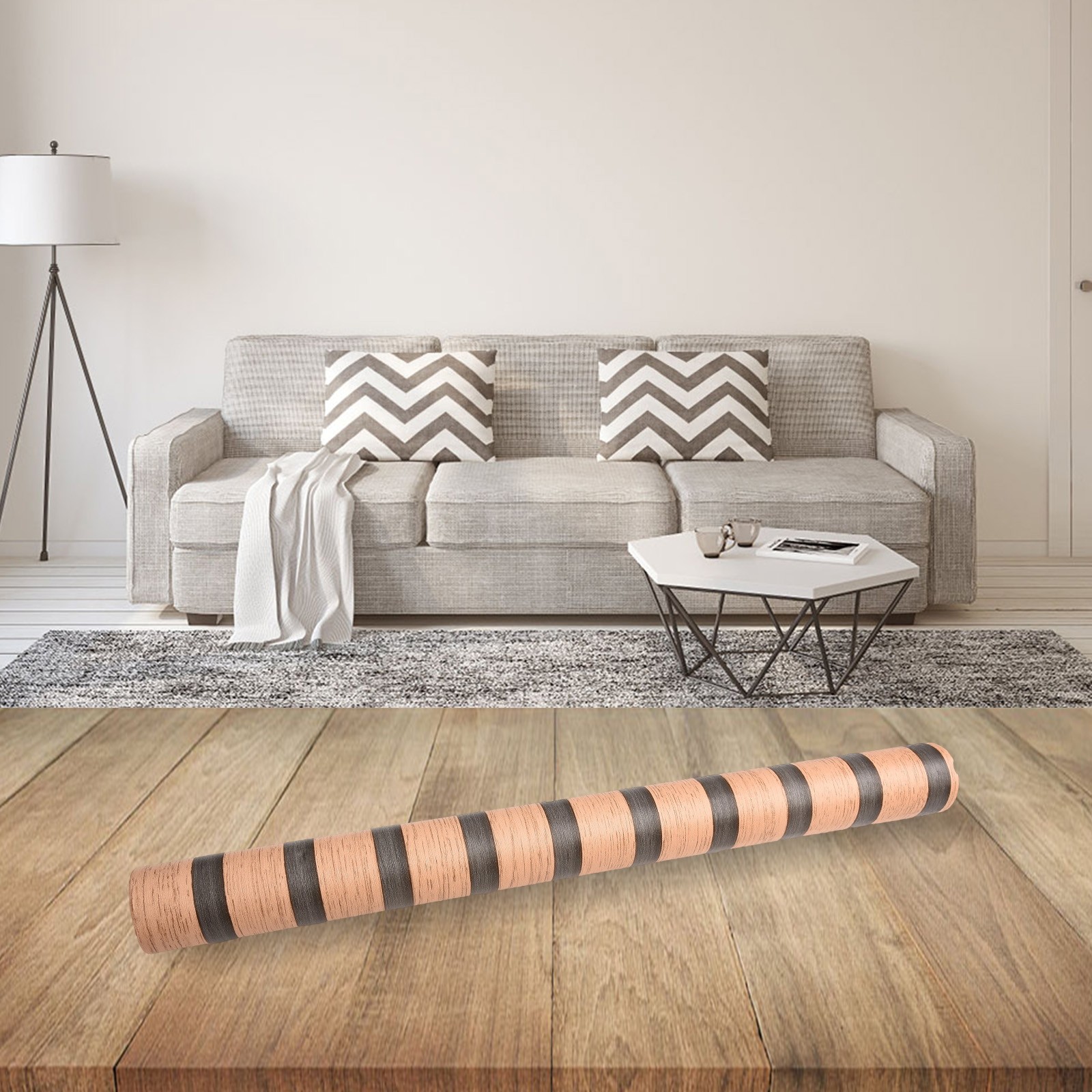 45CM 5M Waterproof PVC Wood Grain For Wall Stickers for Home Renovation