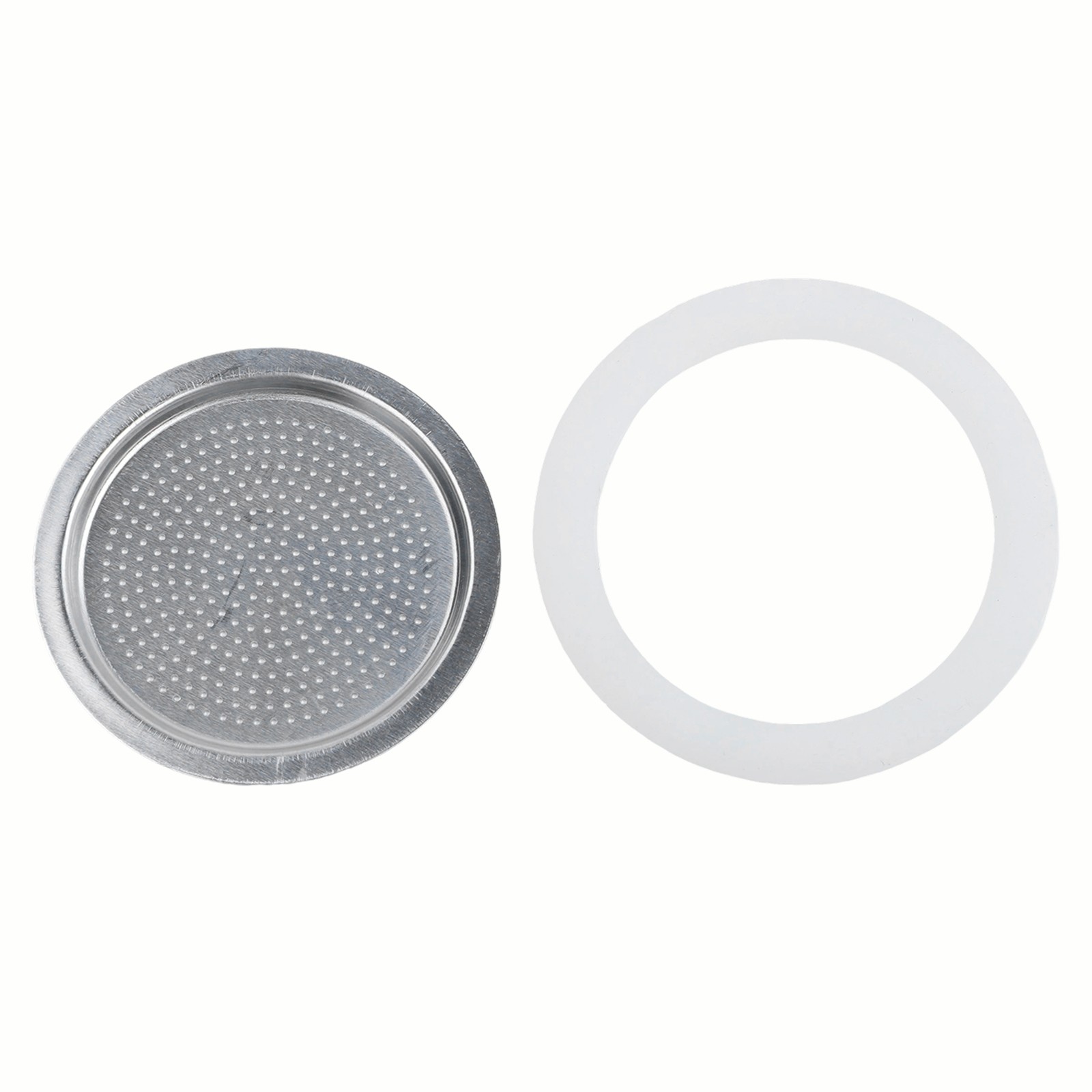 Easy Install Moka Pot Replacement Kit with Two Filters and Six