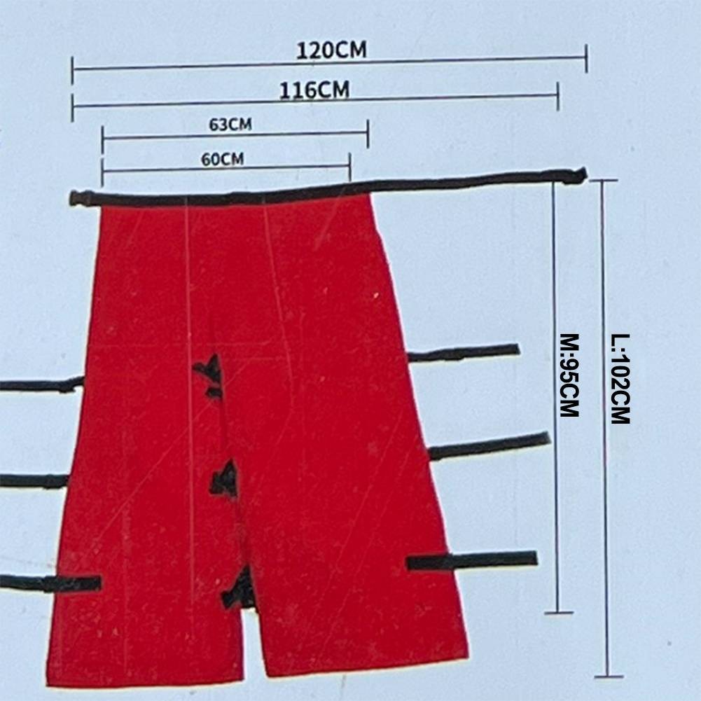 Kettensäge Sicherheitsausrüstung Schutzschürze mit verstellbaren Funktionen f - Bild 17 von 24