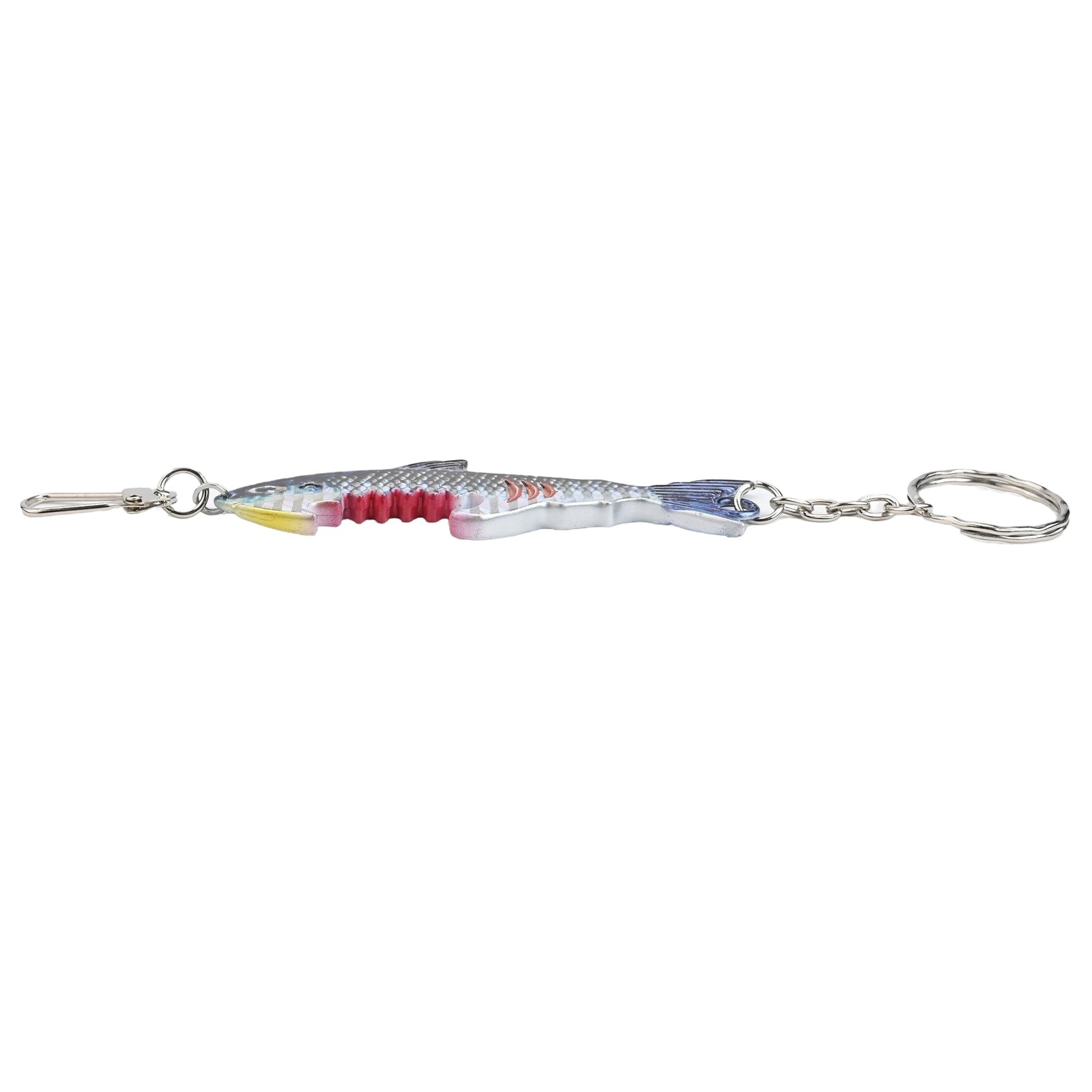 Ouvre-bouteille design appat leurre pour porte-cl??s compact et pratique requin - Photo 13/38