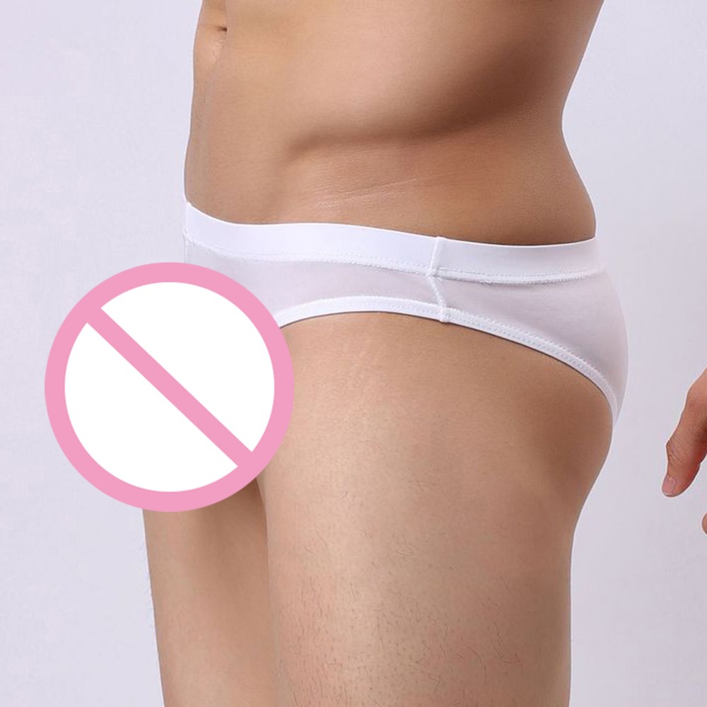 Slips Herren Unterwäsche Schlüpfer Dessous atmungsaktiv vorne offen super dünn - Bild 17 von 23