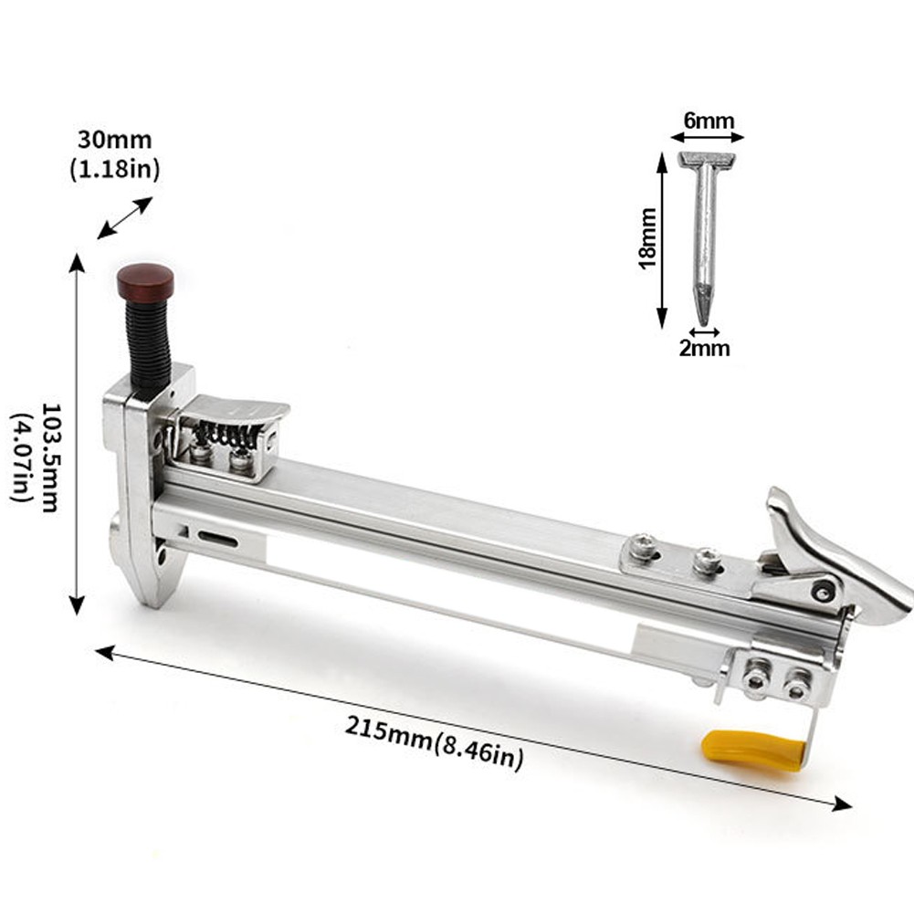 Steel Nail Manual Nailer Straight Nailing Tool Woodworking Decoration - Picture 20 of 36