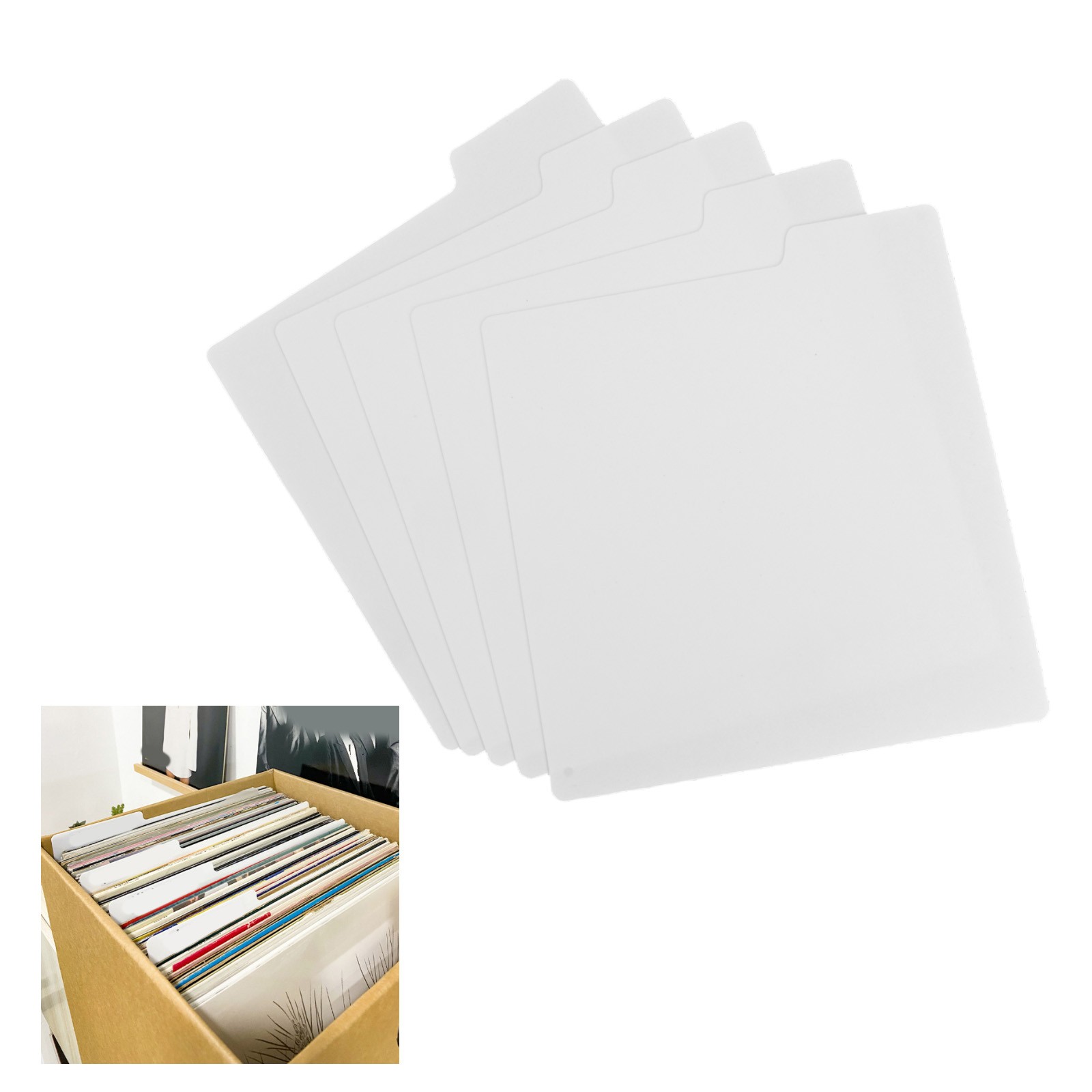 Effizientes Sortieren Ihrer CDs und für Schallplatten mit Alphabet Karteikarten - Bild 13 von 25