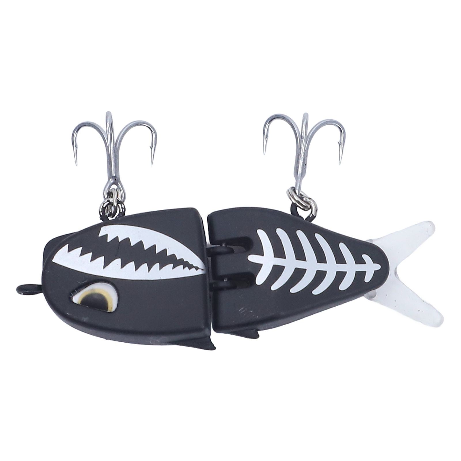 Realistic Swimming Action Fishing Lure with Replaceable Detachable Tail - Picture 42 of 48