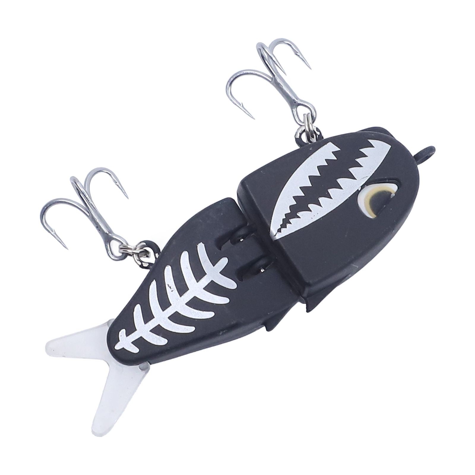 Realistic Swimming Action Fishing Lure with Replaceable Detachable Tail - Picture 45 of 48