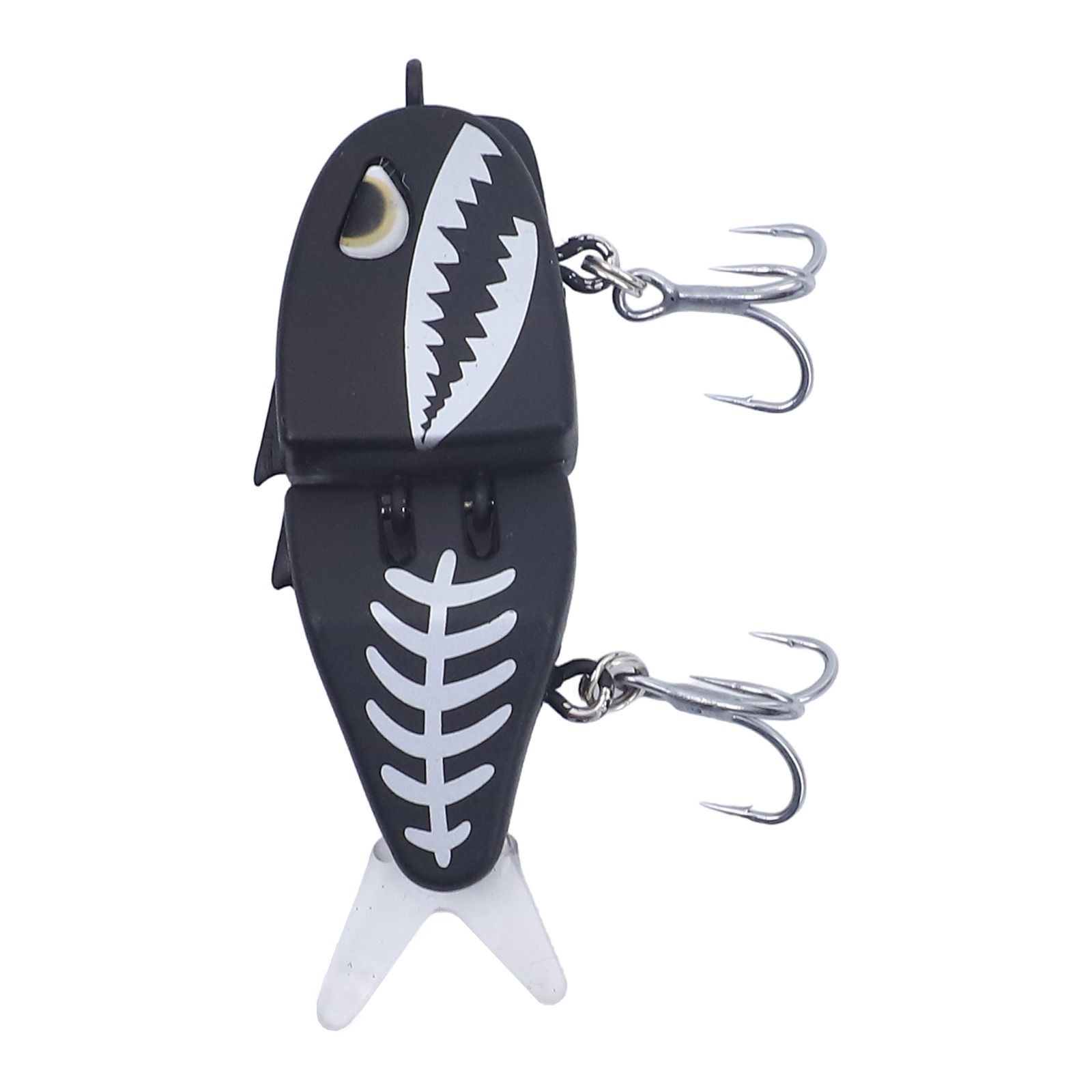 Realistic Swimming Action Fishing Lure with Replaceable Detachable Tail - Picture 43 of 48