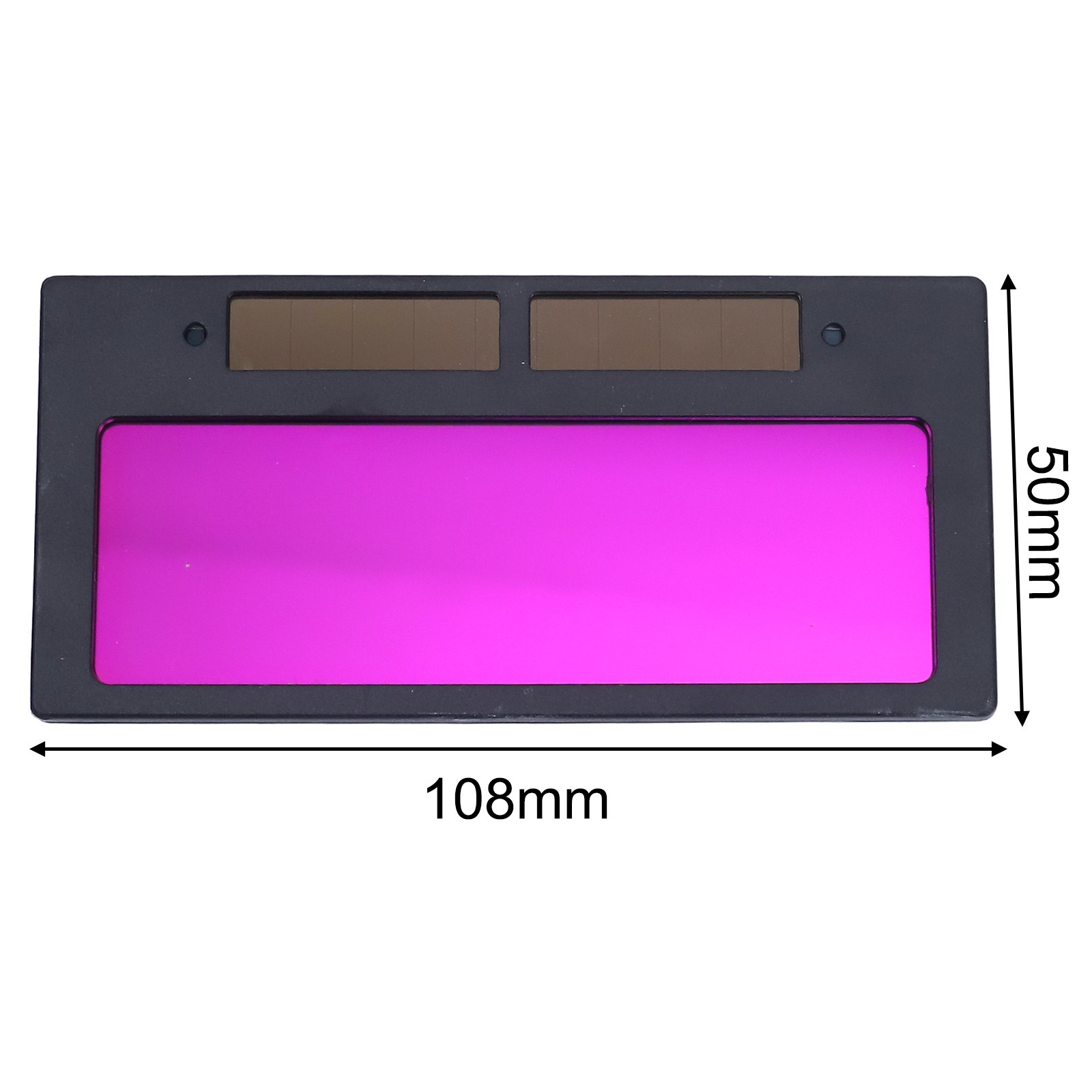 Solar Automatic Dimming Lens for Welding with Adjustable Darkness Levels