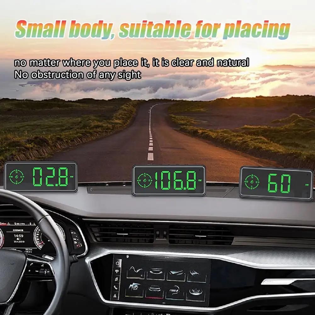 Car Speedometer with Digital Display and Wireless Head Up Functionality - Picture 11 of 12