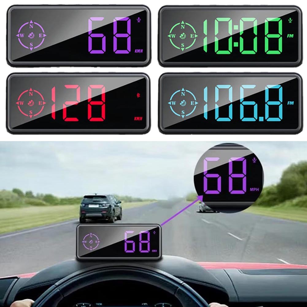 Car Speedometer with Digital Display and Wireless Head Up Functionality - Picture 1 of 12