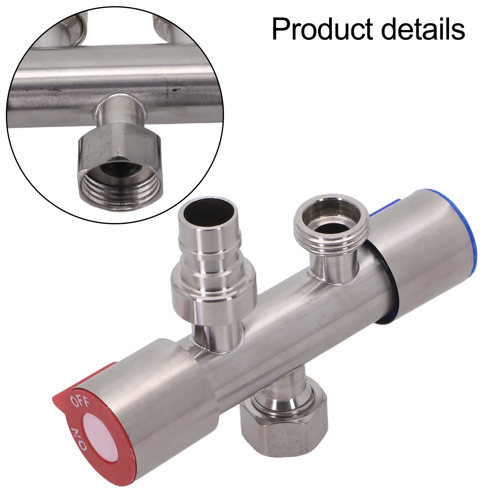 Water Diverter Valve with Two Outlets for Washing Machines and Toilets - Picture 26 of 47