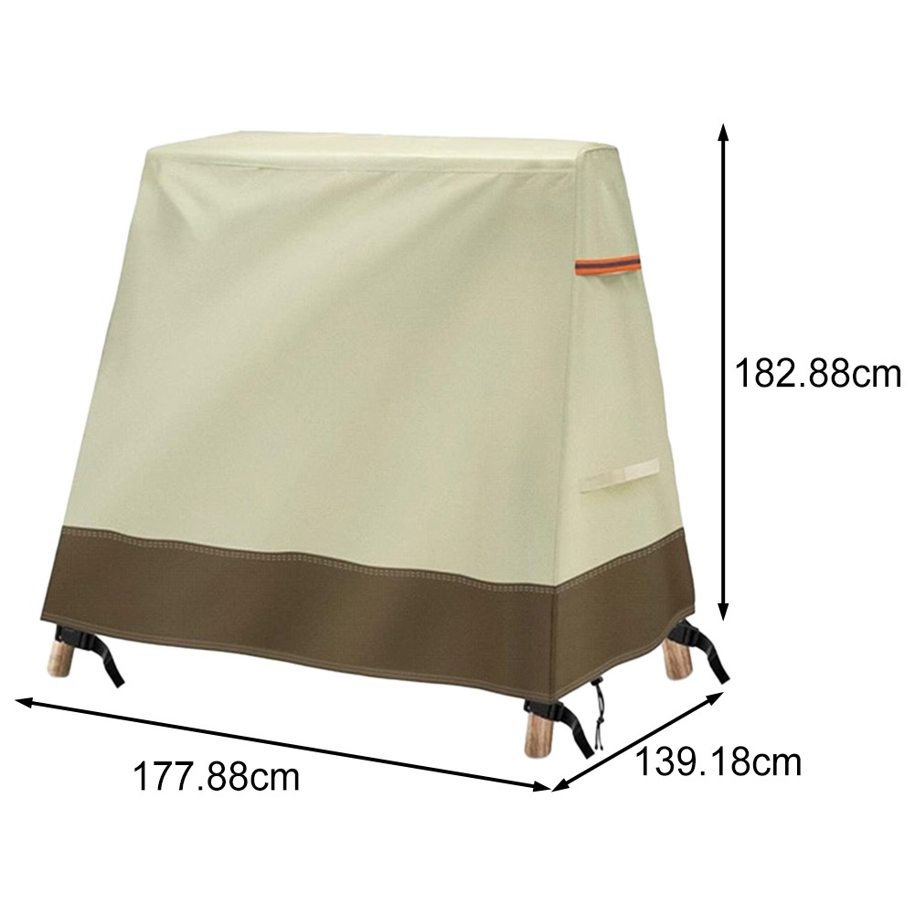 Adjustable Patio Swing Cover Designed for Outdoor Furniture Protection - Picture 20 of 21