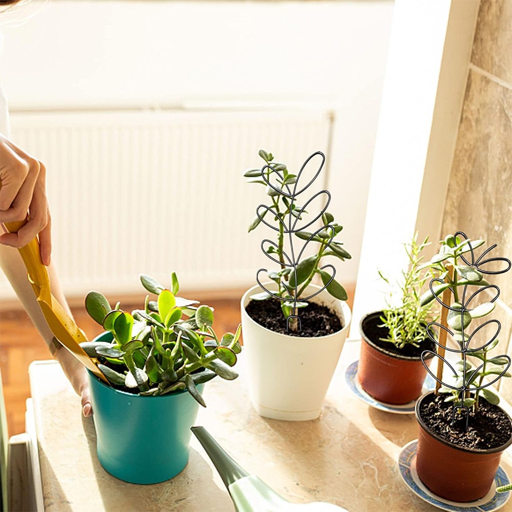 Lot de ventes exceptionnelles 2 treillis compacts en métal pour petits pour plantes grimpantes et décoration