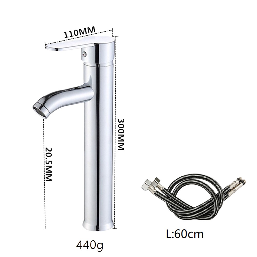 Functional Bathroom Sink Faucet with 60CM Supply Hoses for Quick Setup - Picture 18 of 25
