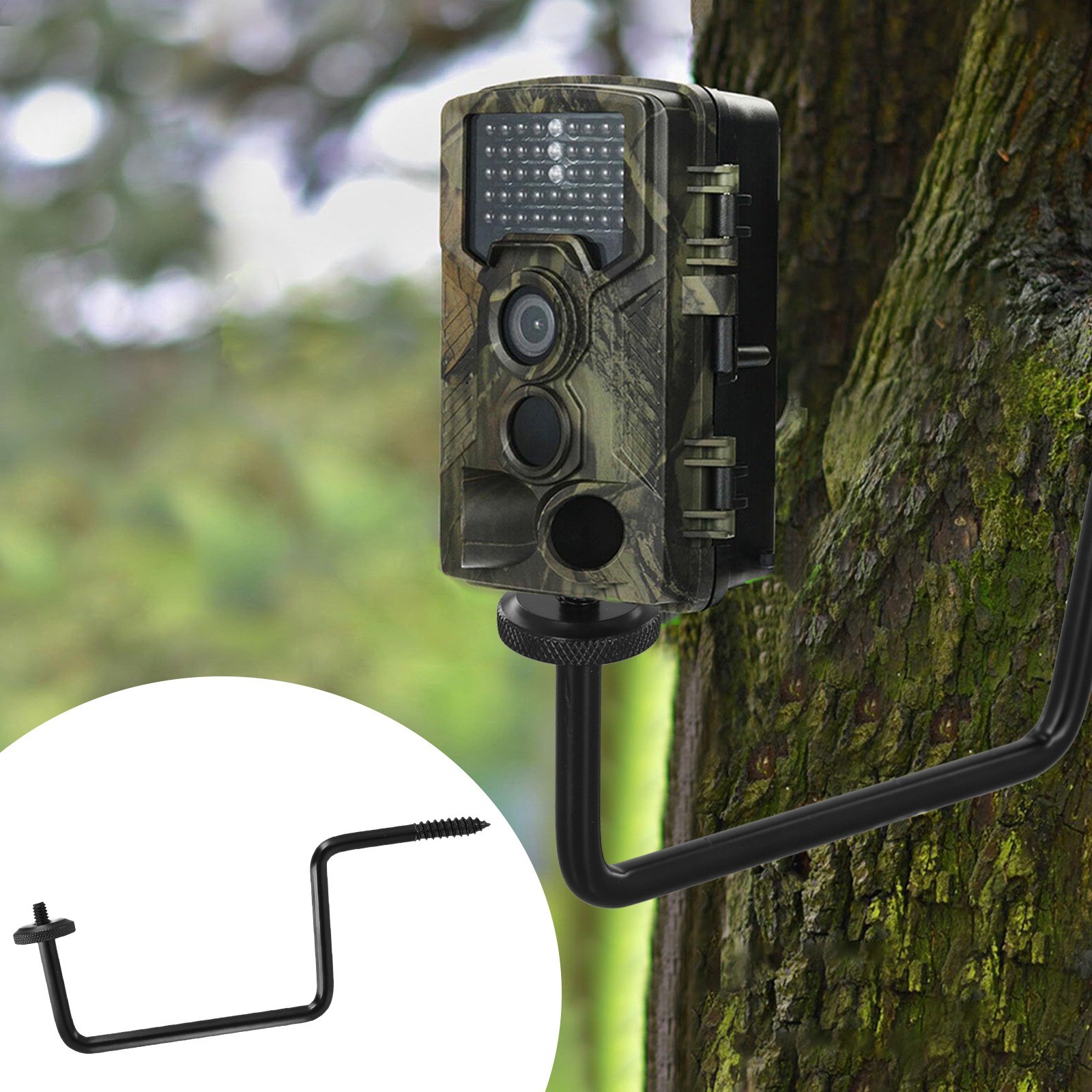 Hunting Camera Mounting Bracket Made Of Steel Designed For Stability In Nature - Picture 23 of 56