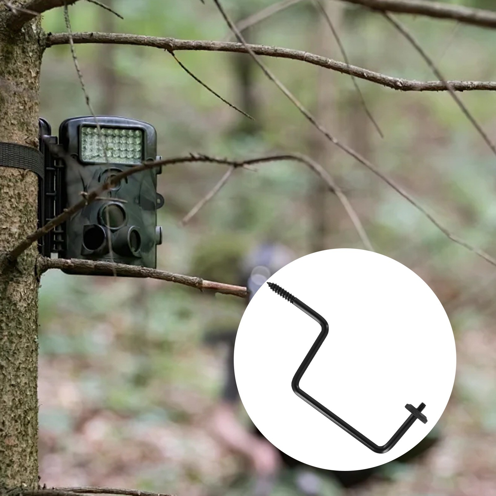 Hunting Camera Mounting Bracket Made Of Steel Designed For Stability In Nature - Picture 22 of 56