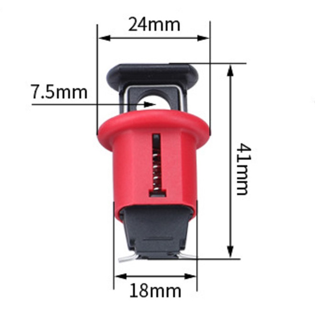 10 PCS Mini Circuit Breaker Lockout Designed for Safe Electrical Operation - Bild 2 von 12