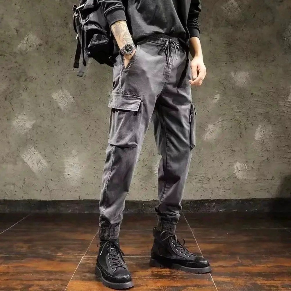 Sleek Men's Cargo Pants Perfect for Spring and Summer Wear in Various Settings - Picture 15 of 54