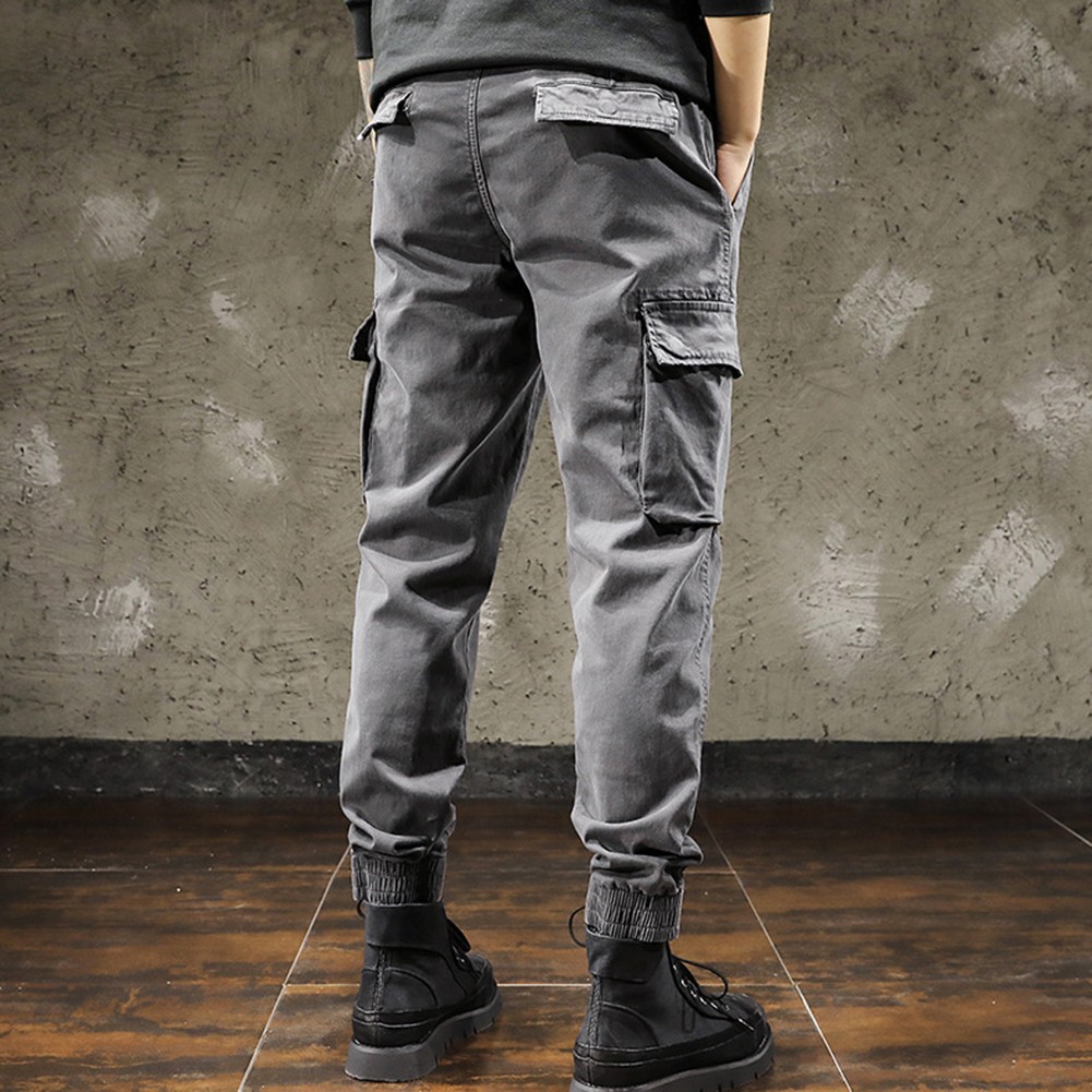 Sleek Men's Cargo Pants Perfect for Spring and Summer Wear in Various Settings - Picture 16 of 54