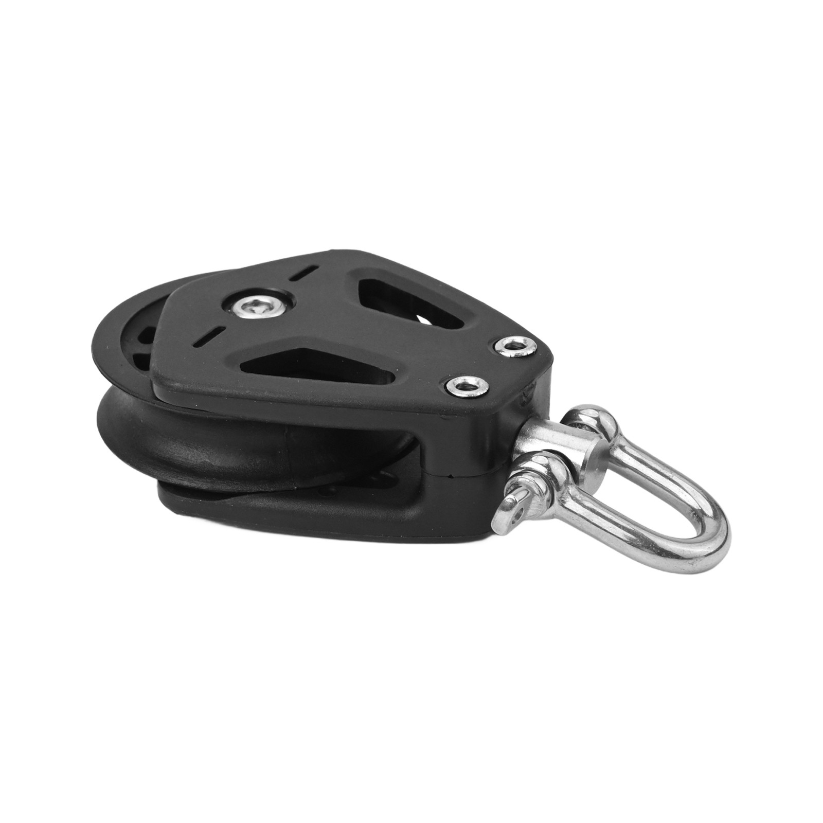 2x Heavy Duty Nylon Pulley Block For Marine Use With 460kg Load Capacity