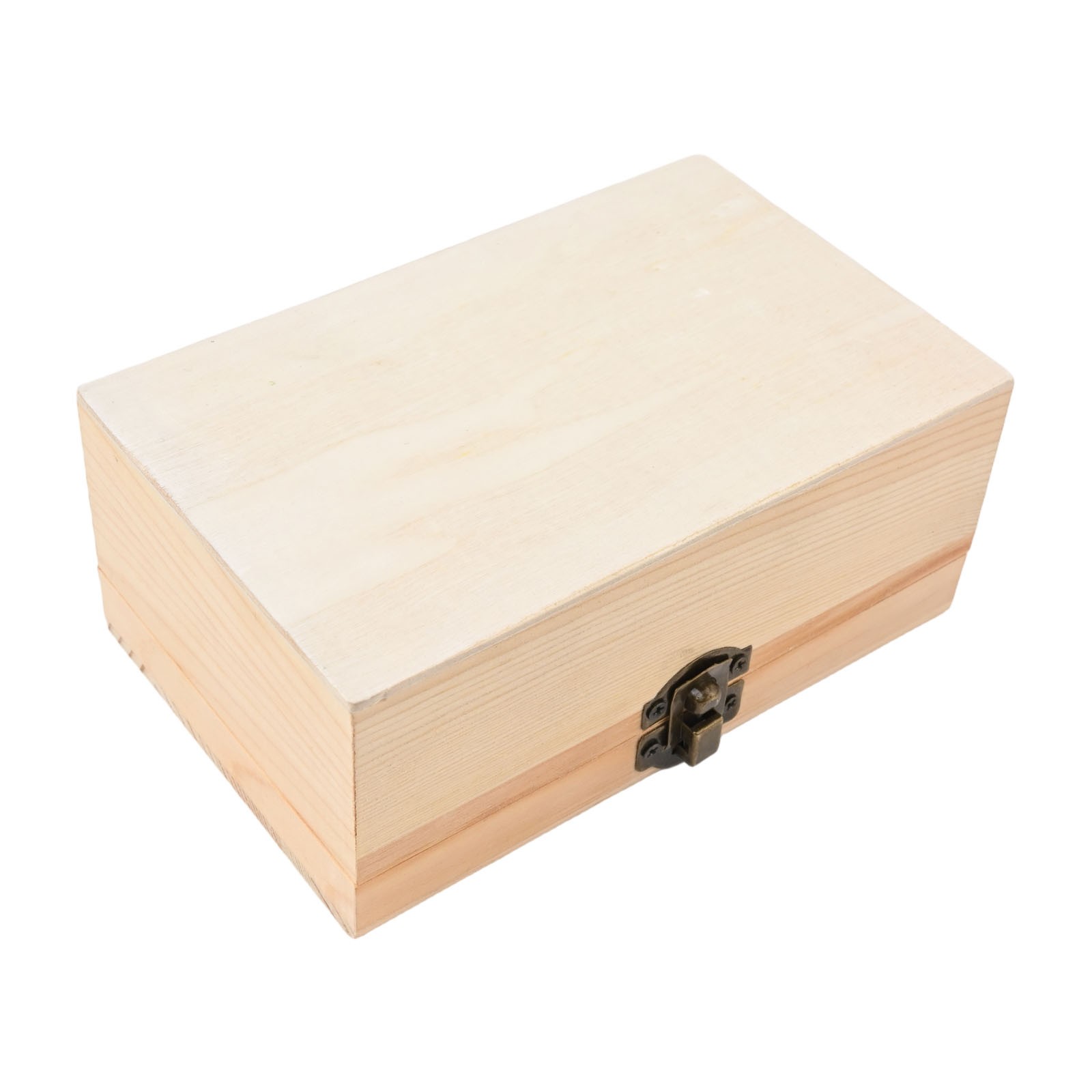 Pine Wood Decorative Storage Box Featuring a Dustproof Design Your Keepsakes