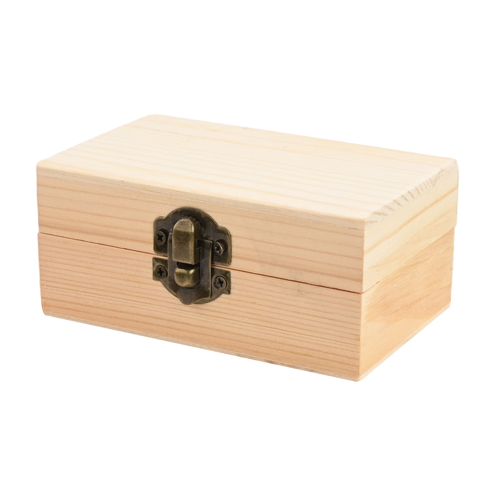 Pine Wood Decorative Storage Box Featuring a Dustproof Design Your Keepsakes