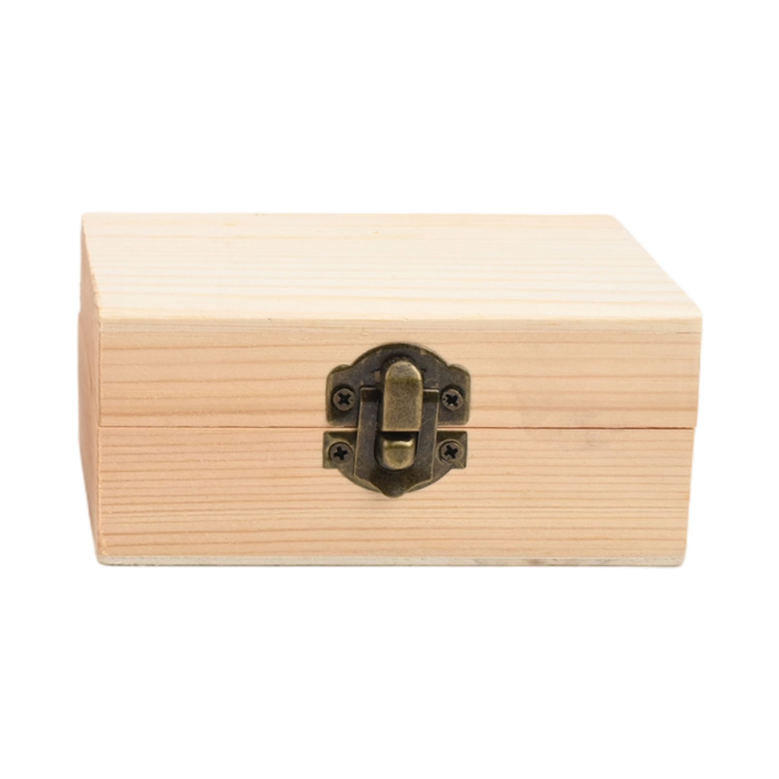 Pine Wood Decorative Storage Box Featuring a Dustproof Design Your Keepsakes