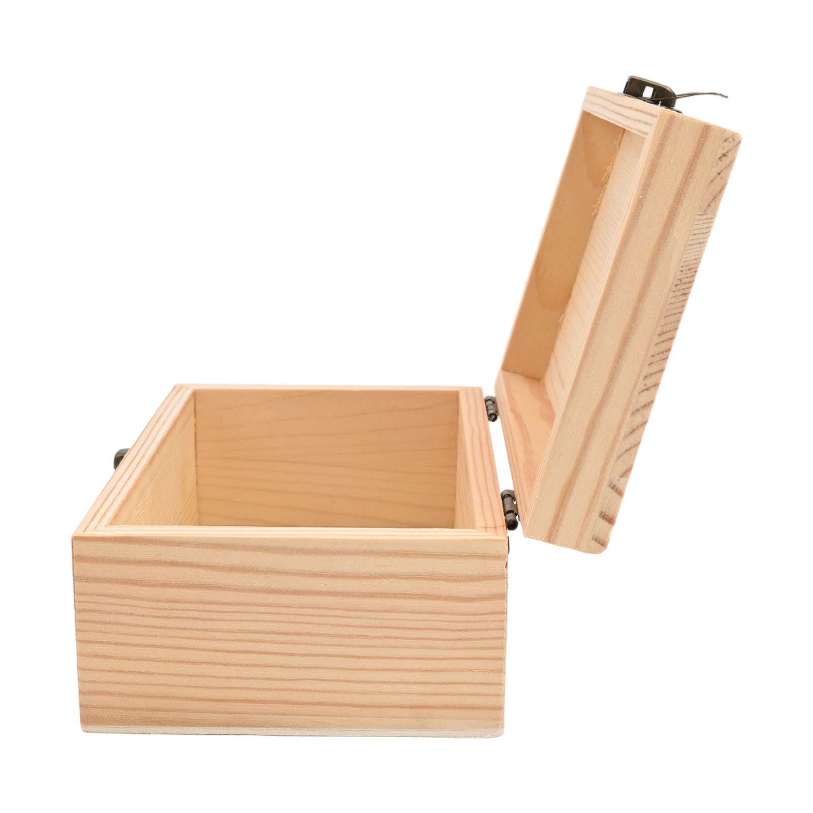 Pine Wood Decorative Storage Box Featuring a Dustproof Design Your Keepsakes