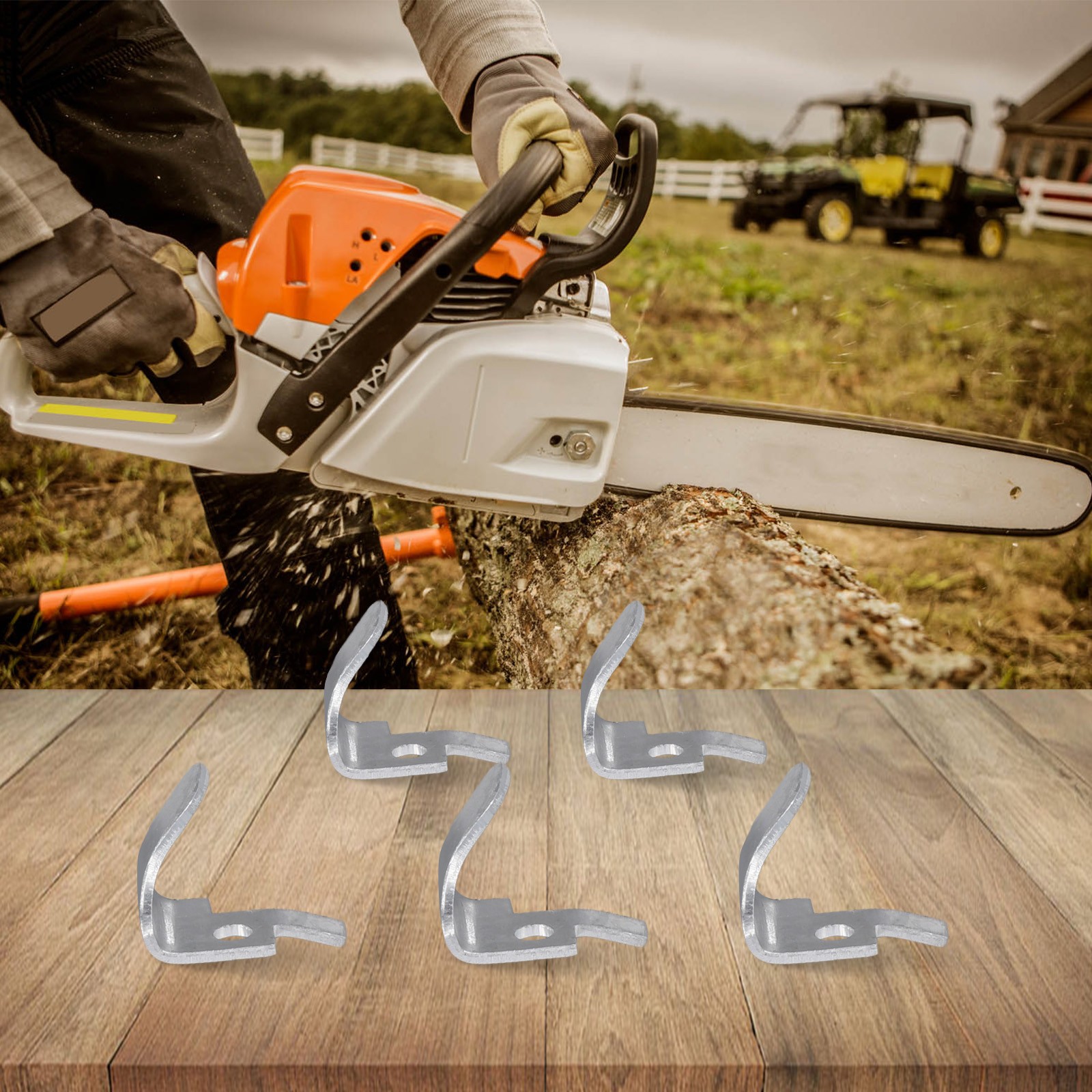 Simplified Installation 5PCS Replacement Chain Catcher Kit for Chainsaws |  eBay UK