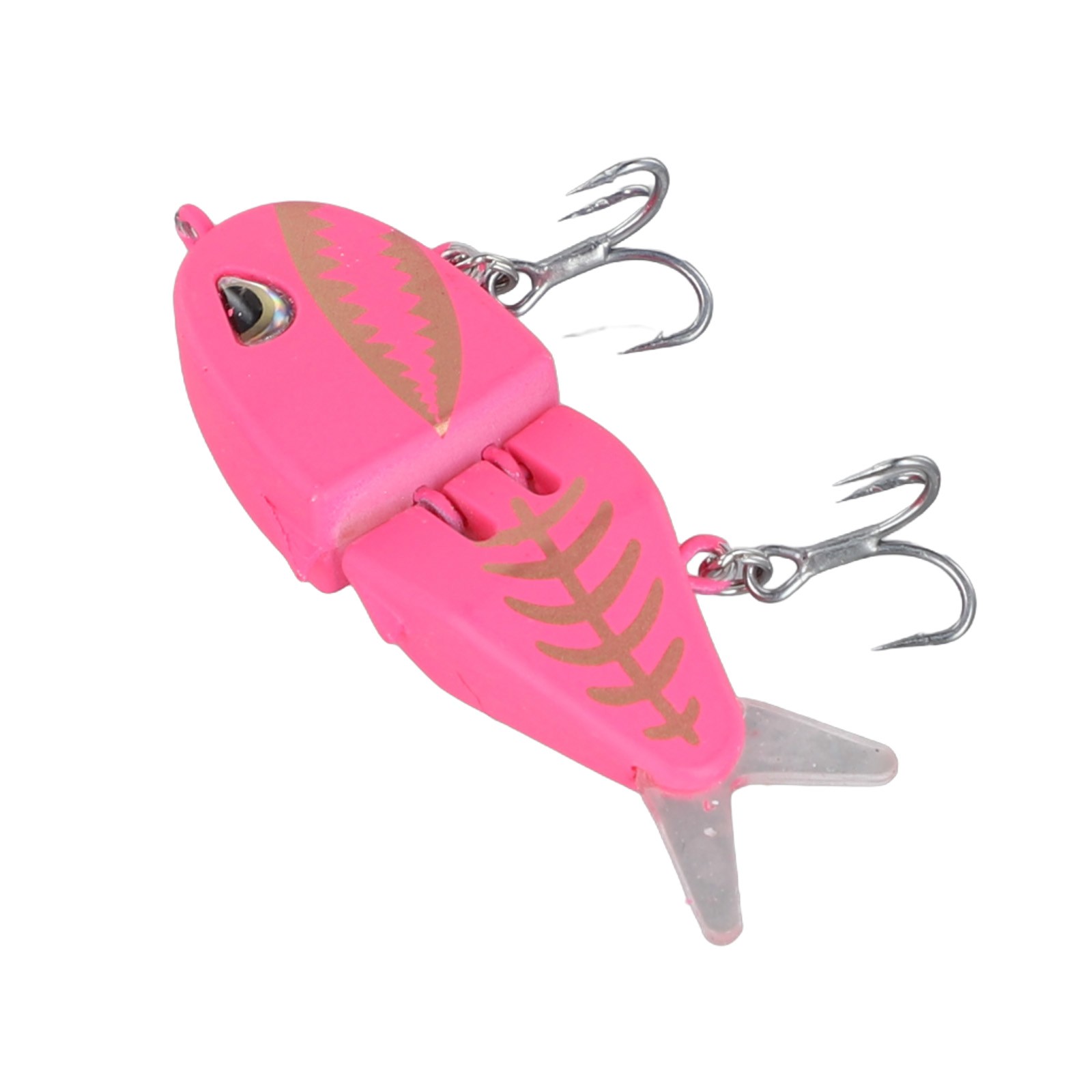 Realistic Swimming Action Fishing Lure with Replaceable Detachable Tail - Picture 32 of 48
