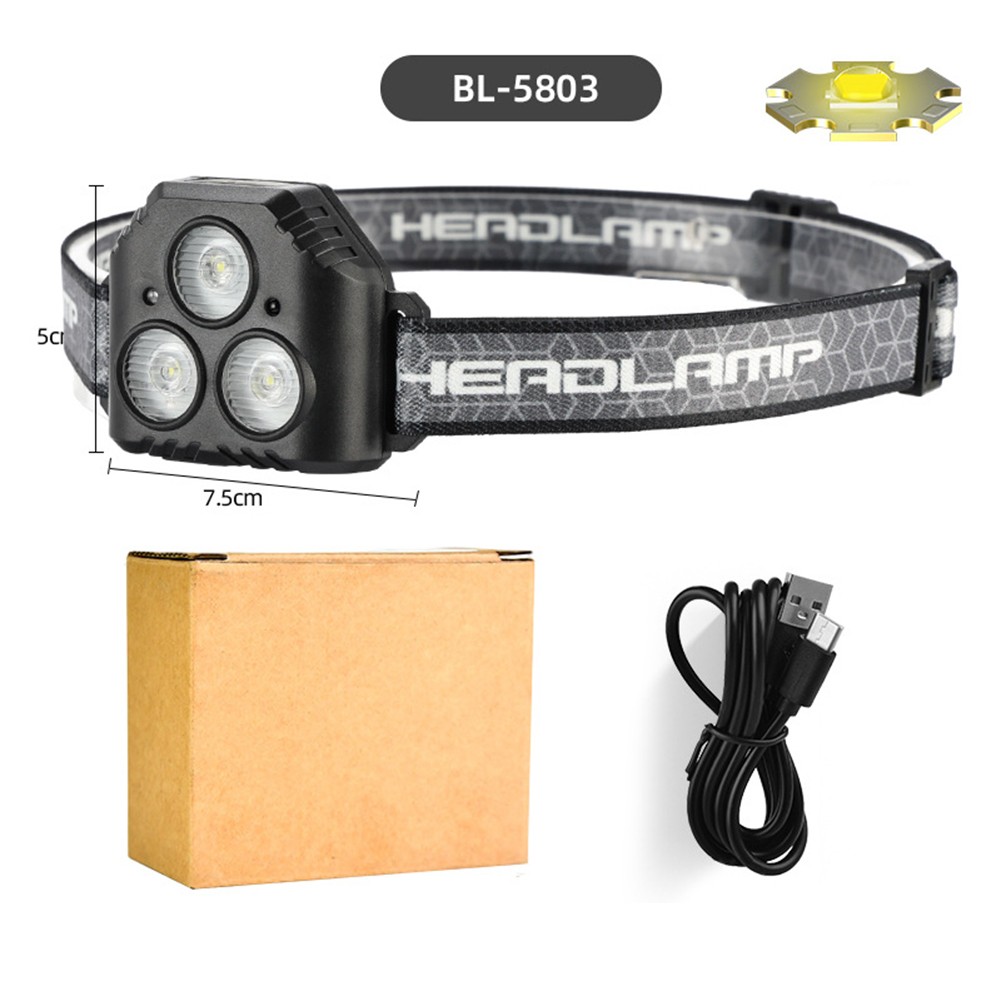 Sensor Controlled Rechargeable Headlamp Ideal for Hands Tasks in the Dark - Picture 13 of 32
