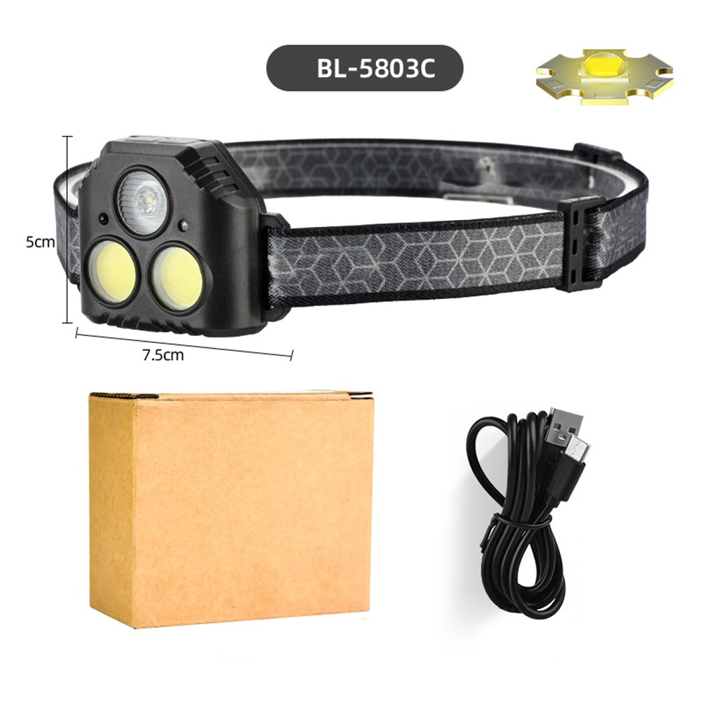 Sensor Controlled Rechargeable Headlamp Ideal for Hands Tasks in the Dark - Picture 18 of 32