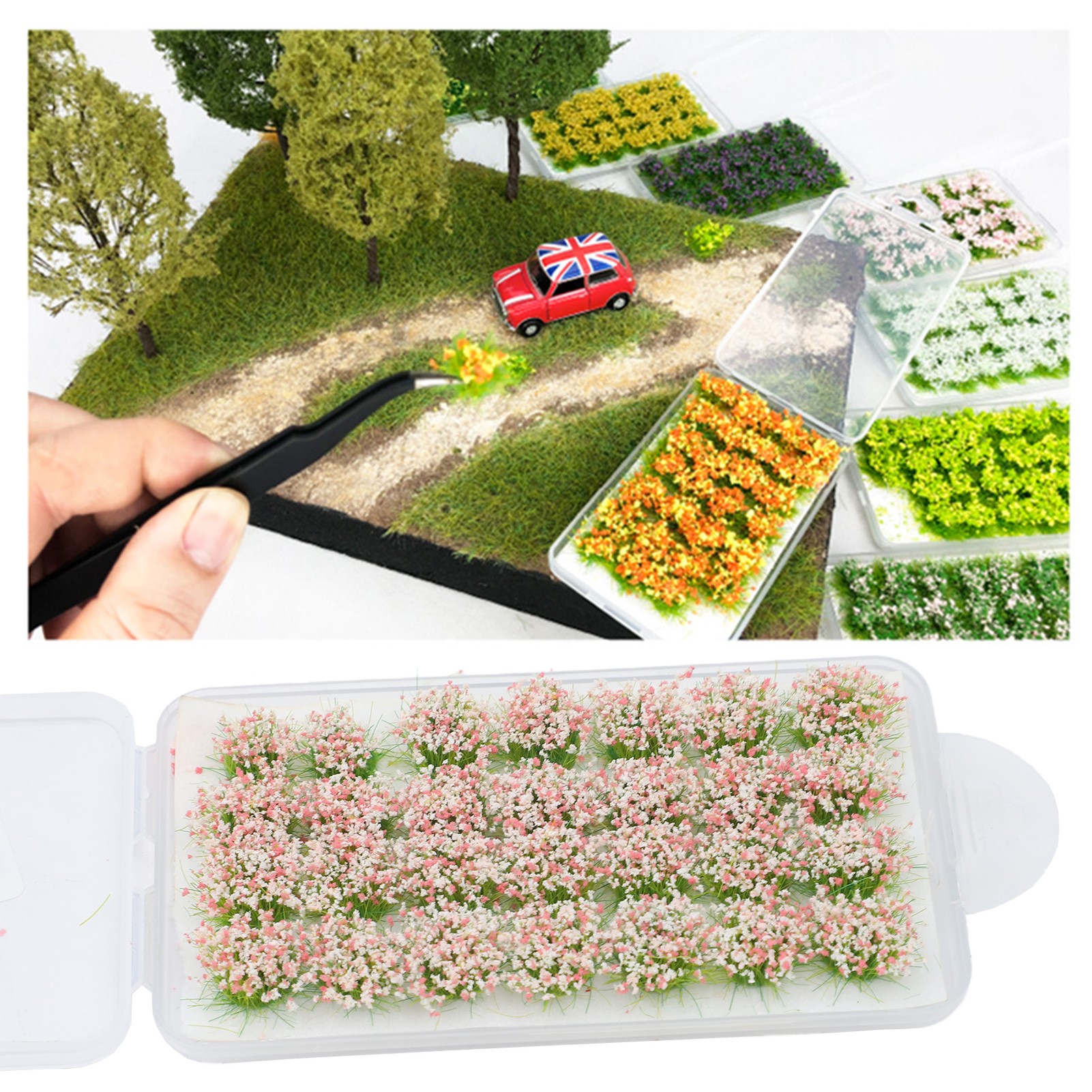 Practical Model Grass Universally Suitable 110mm Length 65mm DIY Cafts