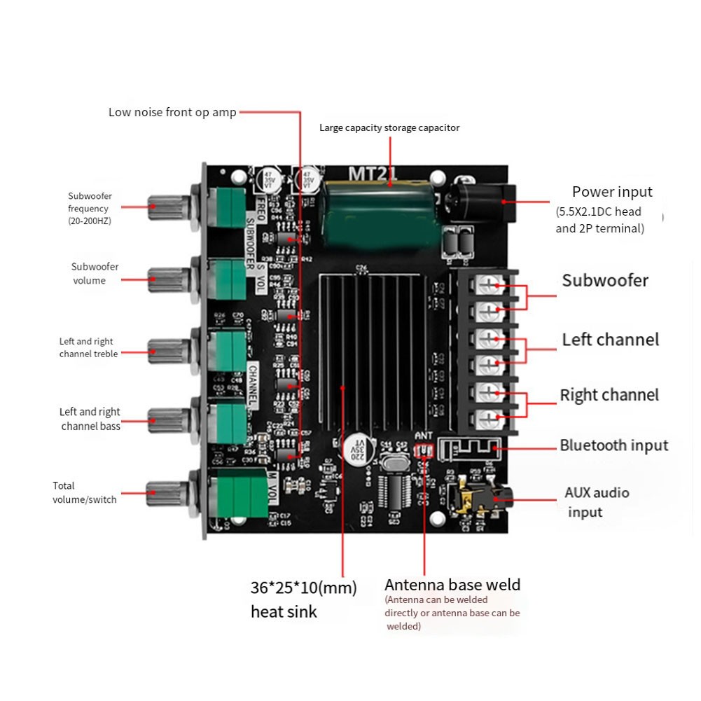 Easily Connectable ZK1001B with Multiple Inputs and For TPA316D2 Support - Bild 23 von 36