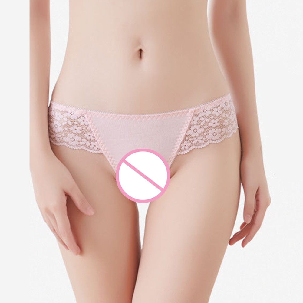 Beautifully Designed Womens Lace Thongs in Soft Cotton and Low Waist Style - Picture 14 of 24