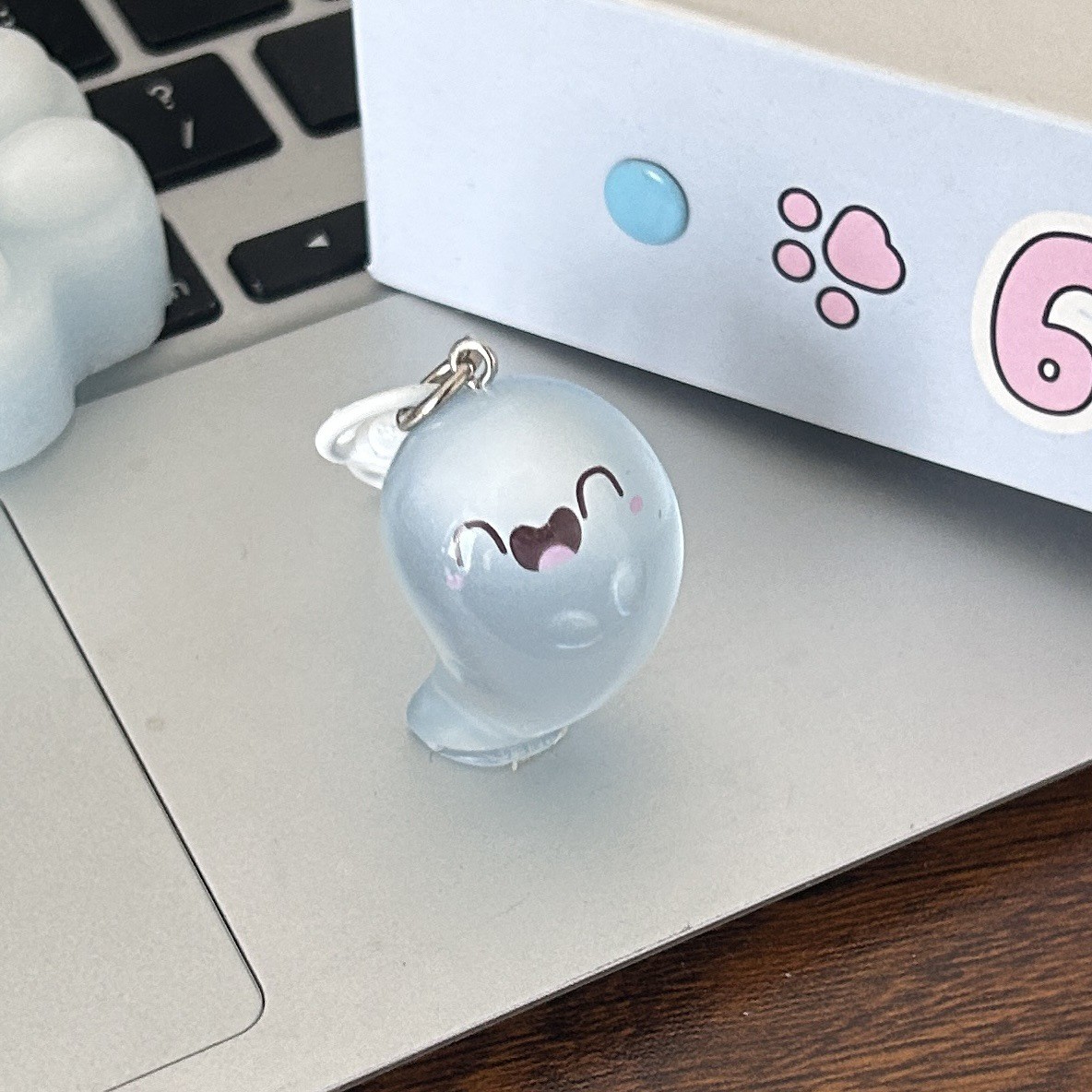 Cartoon 3D Luminous Keychain for For elf Pendant Resin Keychain for Bag - Picture 18 of 18