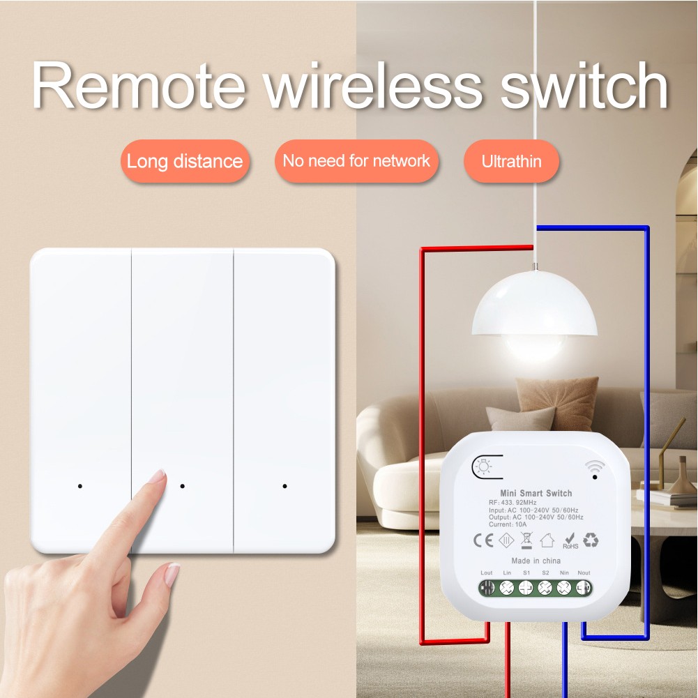 Hausautomation Funk Fernbedienung Schalter mit Lernfunktion - Bild 25 von 26
