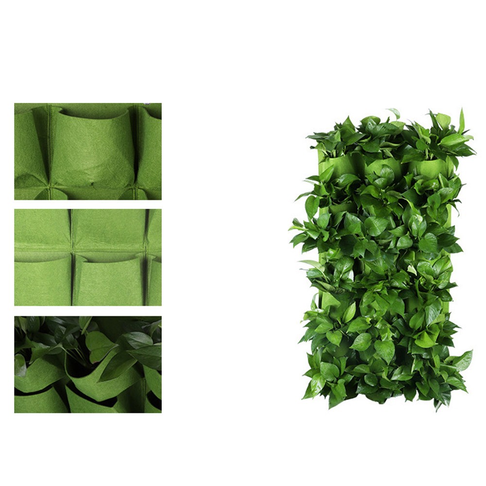 Vertical Planting Solution Felt Grow Bags for Enhanced Space Utilization