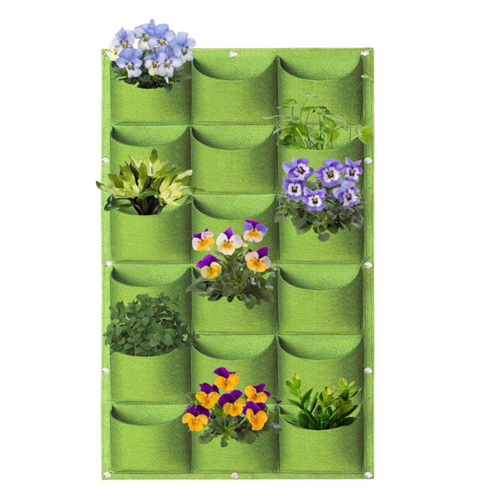 Vertical Planting Solution Felt Grow Bags for Enhanced Space Utilization