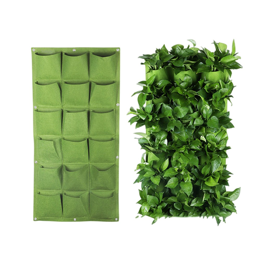 Vertical Planting Solution Felt Grow Bags for Enhanced Space Utilization