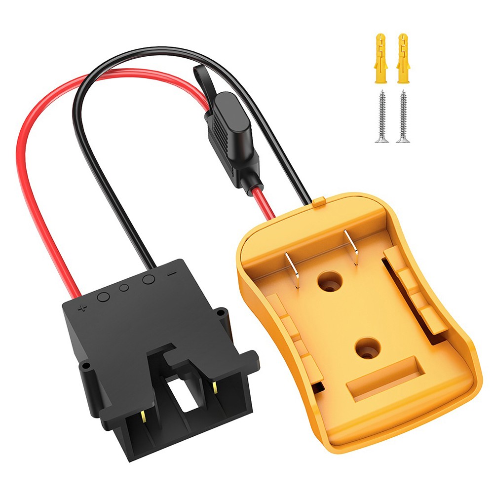Battery Adapter for Dewalt 20V Converter with Wire Harness Connector 12AWG Wire - Picture 32 of 36