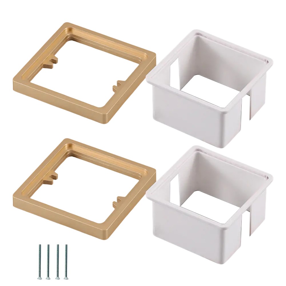 Electrical Box Extenders with Smooth Edges and Gaskets for Family Friendly Use