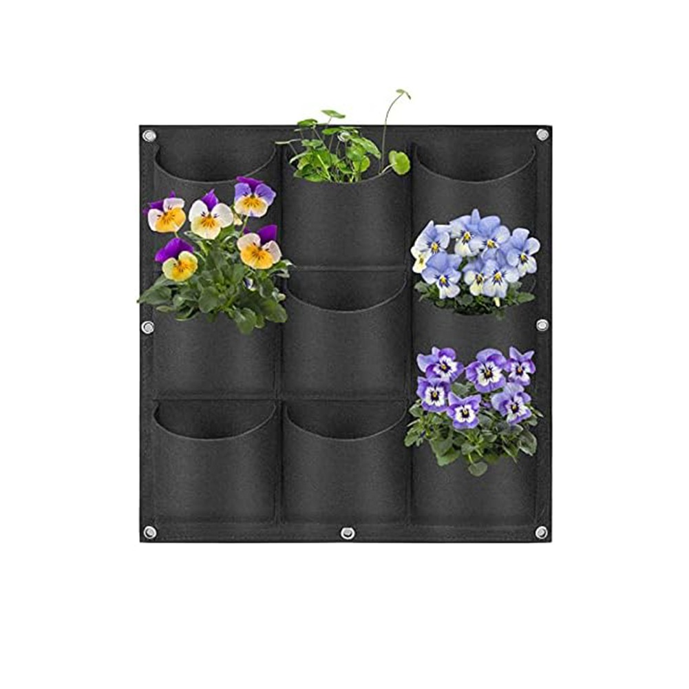 Efficient Vertical Greening with Felt Planting Bags Optimize Your Growing Space