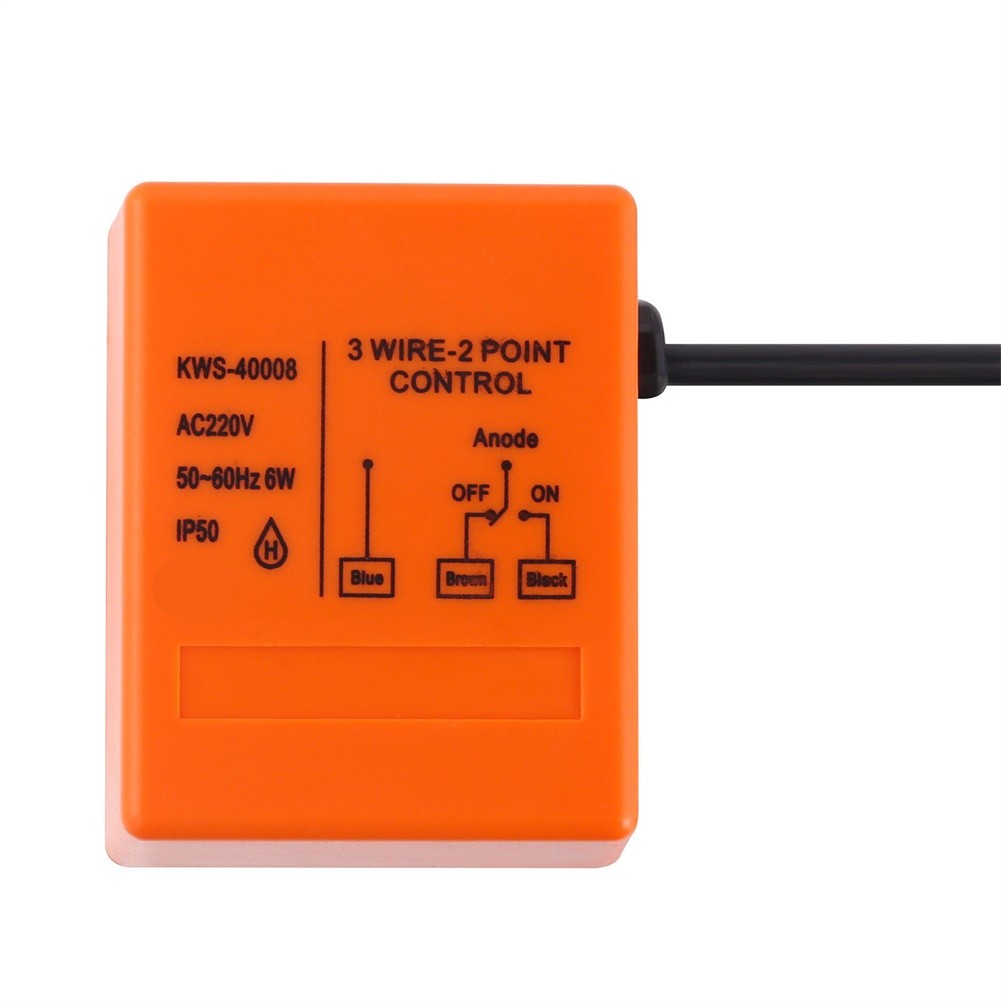 Produktbild von DN20 6N Motorischer 2-Wege-Kugelhahn – Messing, 3-Draht-2-Steuerung, AC 220V, 15s Laufzeit, Für Heizung, Solar & Klima, IP50
