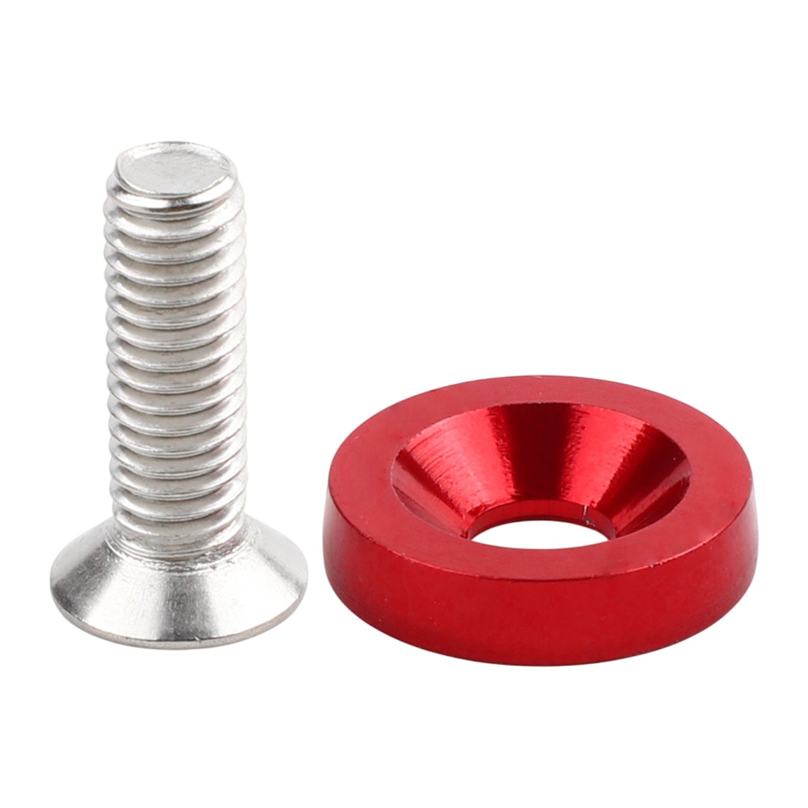 Long lasting Aluminum M6 Washers & Bolts 10PCS Set for Car Modification - Picture 50 of 55