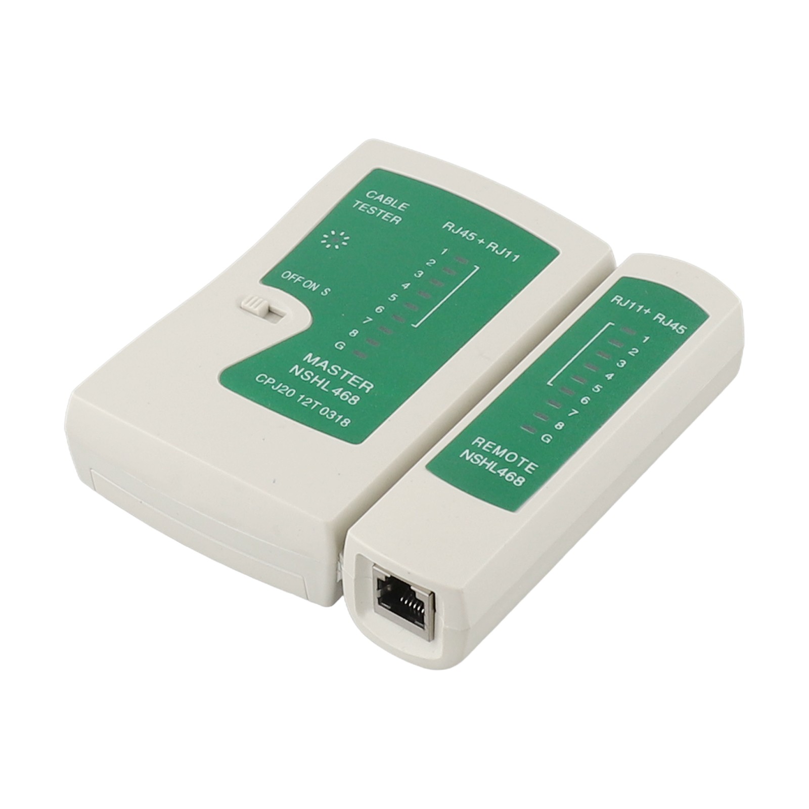 RJ11 and Ethernet Network Tester with Built in LED Connection Indicators - Afbeelding 23 van 28