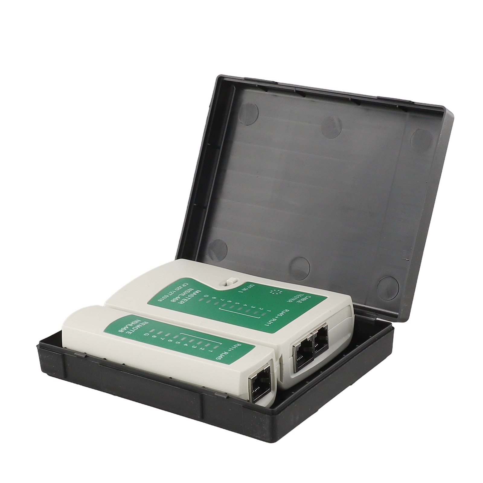 RJ11 and Ethernet Network Tester with Built in LED Connection Indicators - Afbeelding 21 van 28