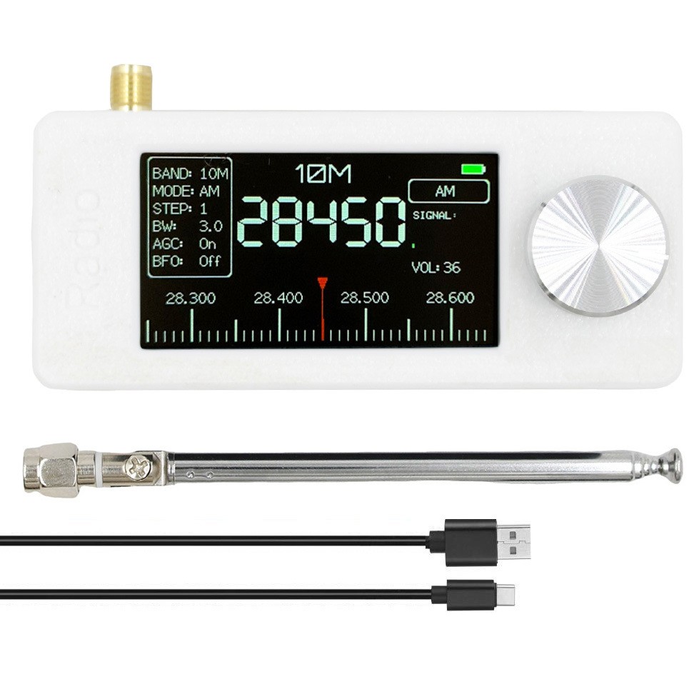 User Friendly SI4732 Receiver Equipped with Telescopic Antenna Option Available - Picture 21 of 29