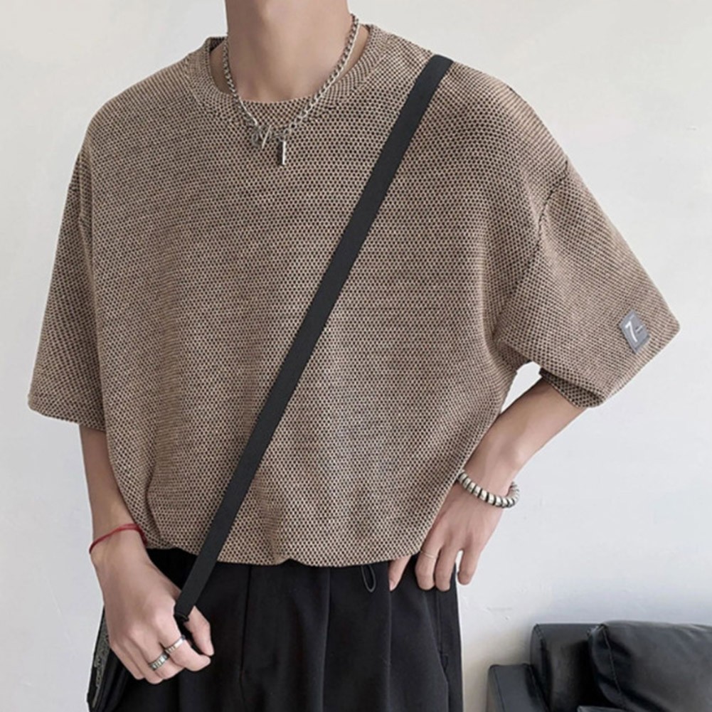 Hollow Out Style Men's Tee Great Addition to Your Summer Wardrobe Essentials - Picture 31 of 31