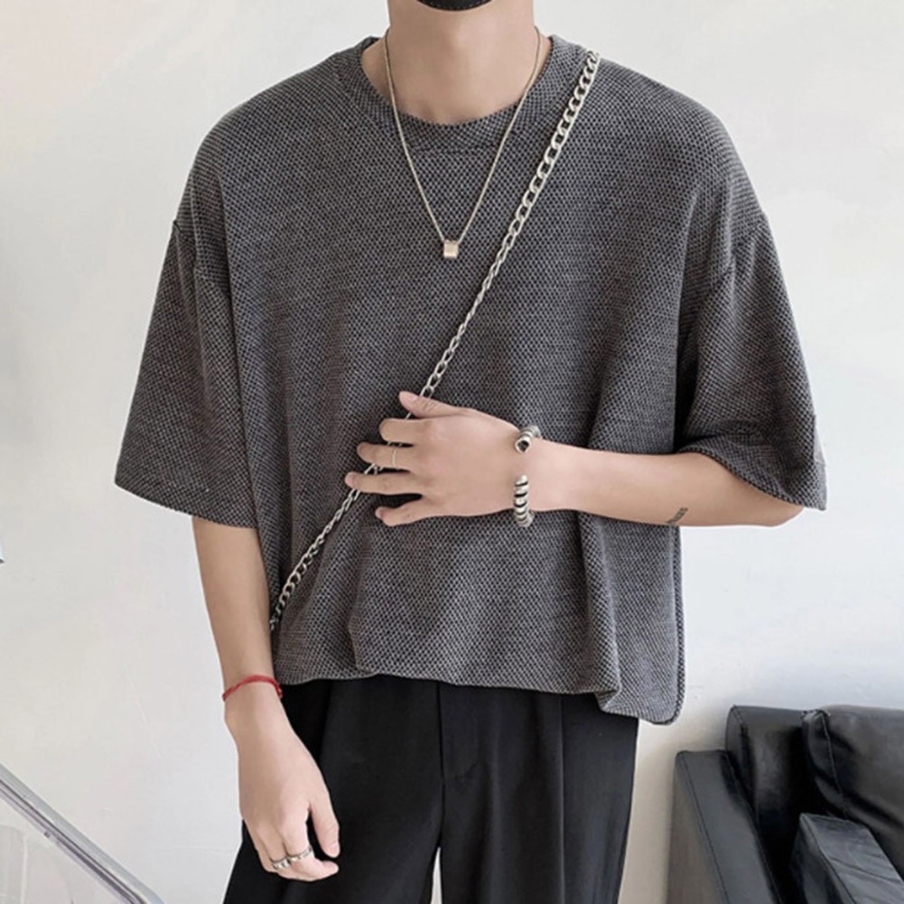 Hollow Out Style Men's Tee Great Addition to Your Summer Wardrobe Essentials - Picture 26 of 31